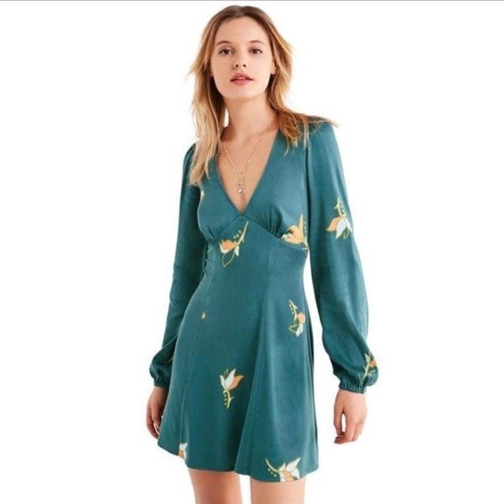 Urban Outfitters Isabel Empire Waist Mini Dress